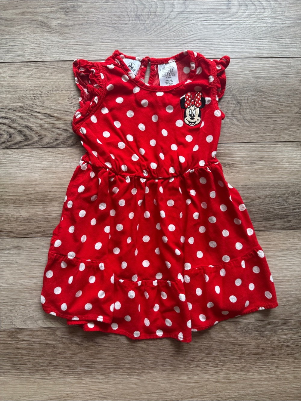 Disney Red Polka Dot Minnie Mouse Dress